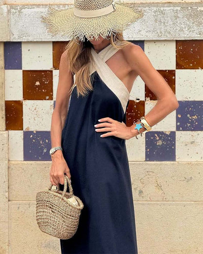 Sienna - Cross Neck Dress