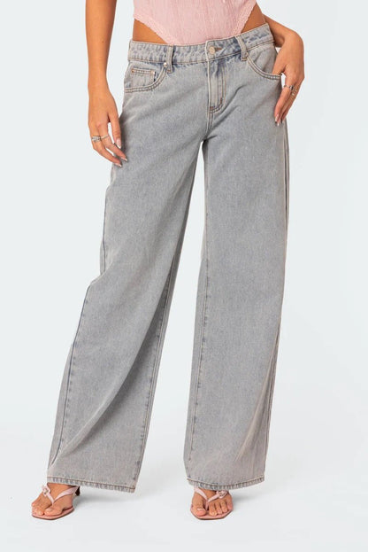 Luna Bow Back Denim