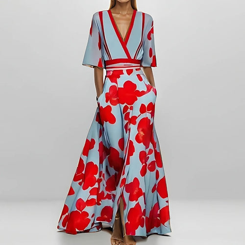 Lila - Elegant Wrap Dress