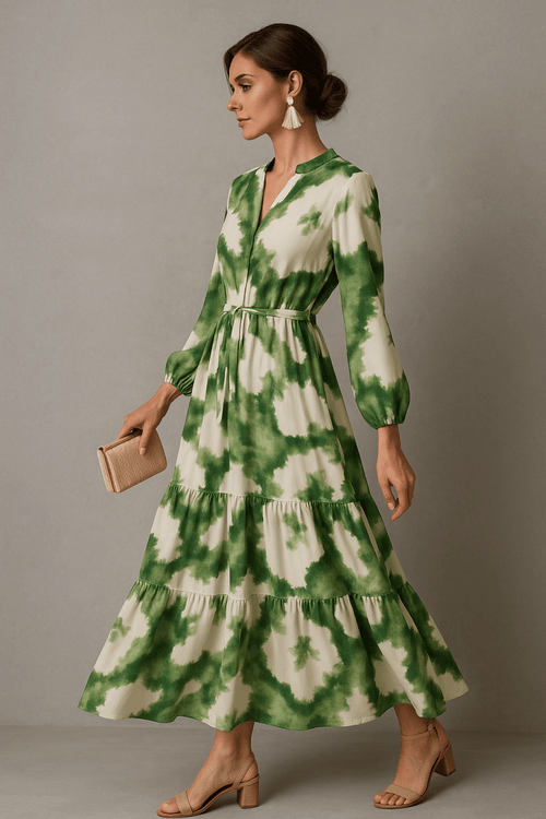 V-Neck Maxi Dress