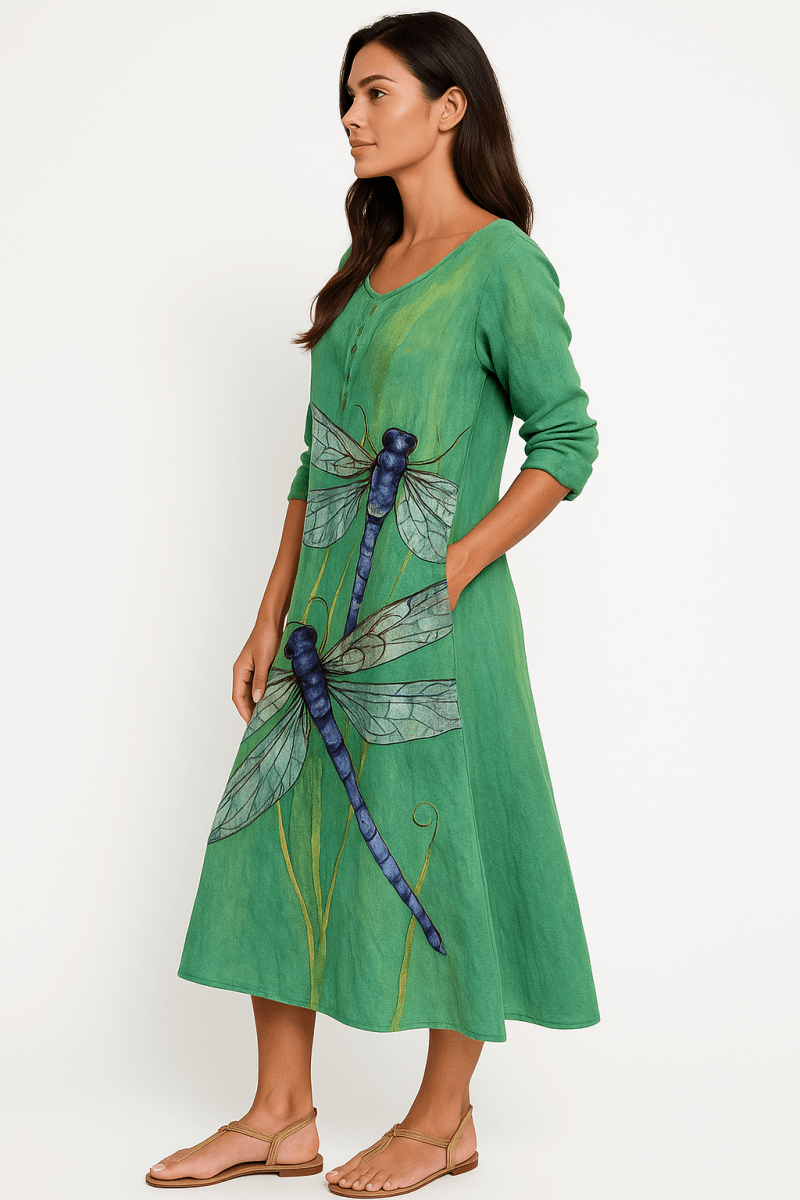 Midi Boho Dress