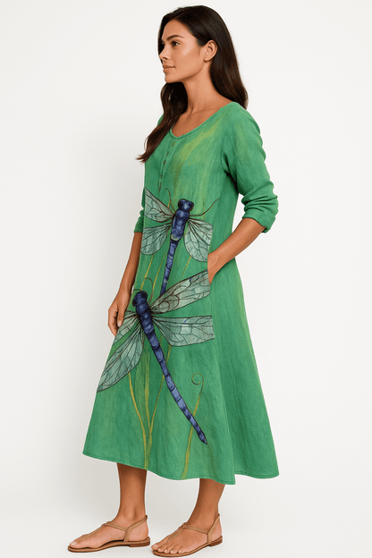 Midi Boho Dress