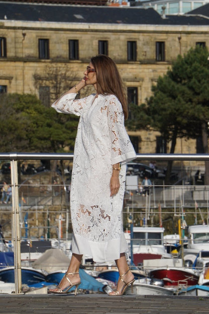 Calestra™ | Feather Luxe Coat