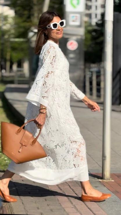Calestra™ | Feather Luxe Coat