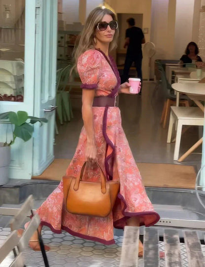 Melody - Floral Wrap Dress