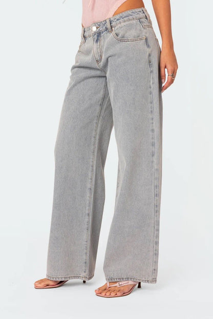 Luna Bow Back Denim