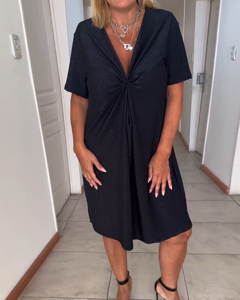 Margaret - Twist Front Dress