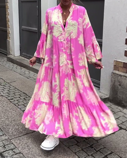 Long Floral Dress