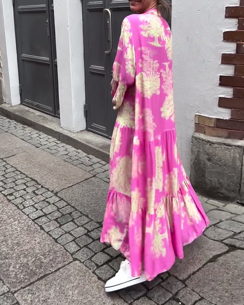 Long Floral Dress