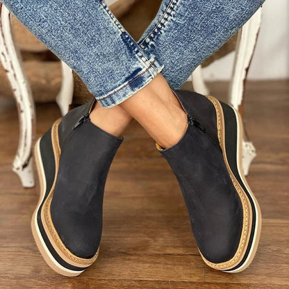 City Wedge Boots