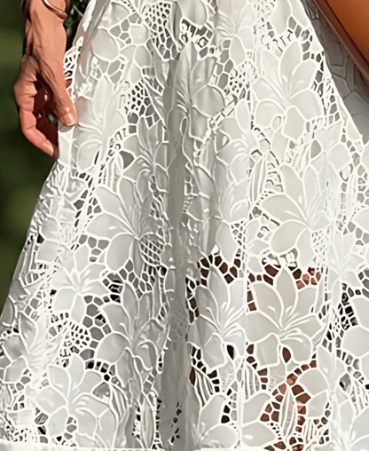Dahlia Embroidered Dress