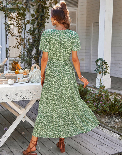 Aria - Vintage Floral Dress