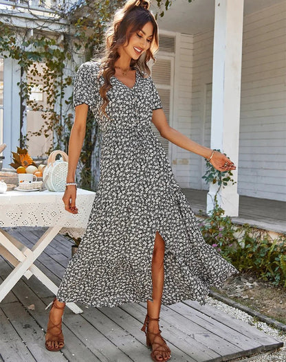 Aria - Vintage Floral Dress