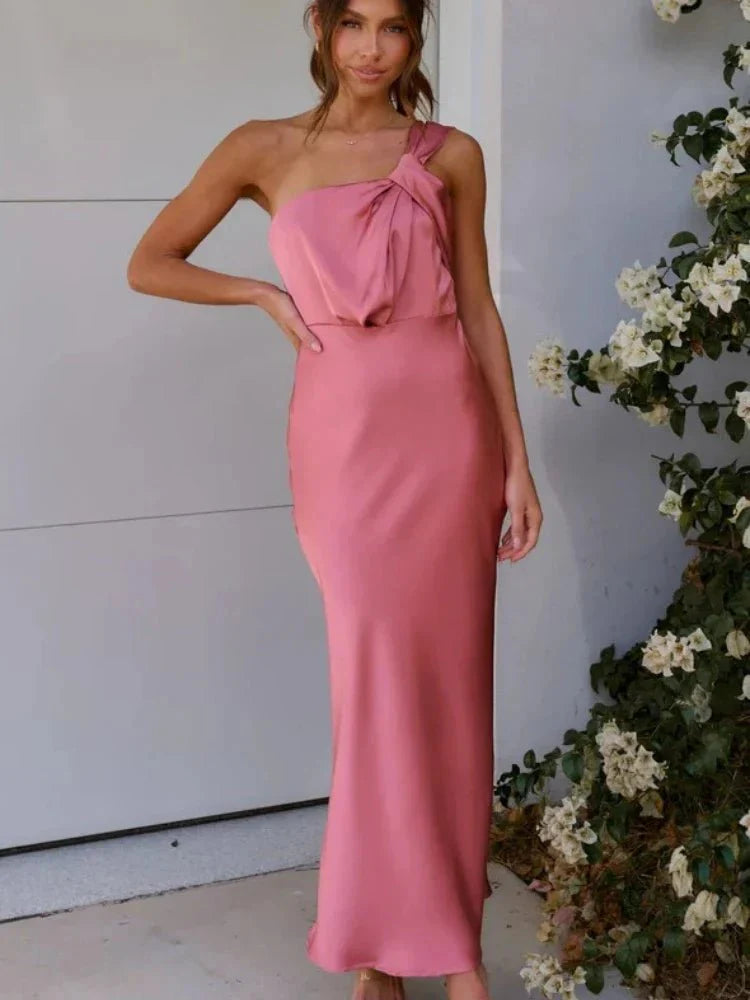 Satin Elegant Dress