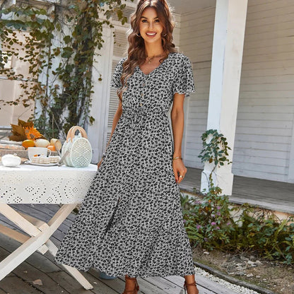 Aria - Vintage Floral Dress
