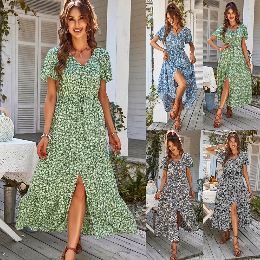 Aria - Vintage Floral Dress