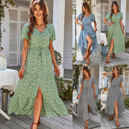 Aria - Vintage Floral Dress