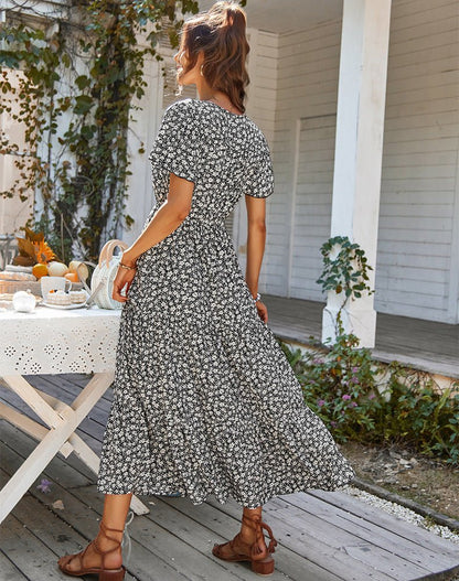 Aria - Vintage Floral Dress