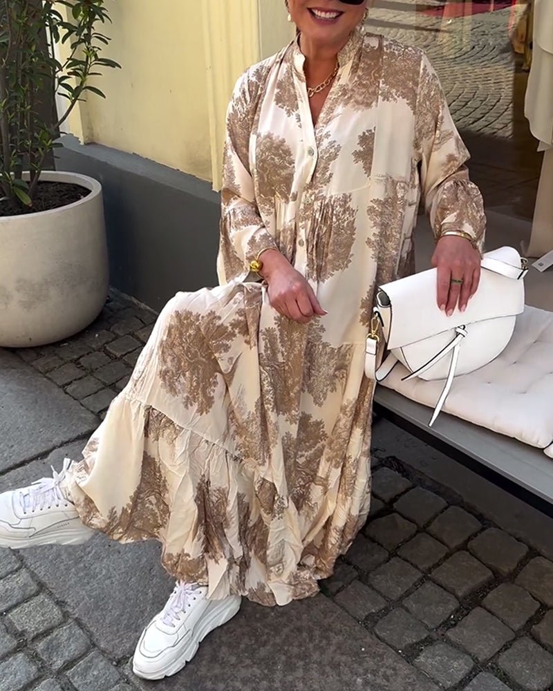 Long Floral Dress