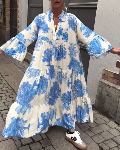 Long Floral Dress