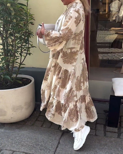 Long Floral Dress