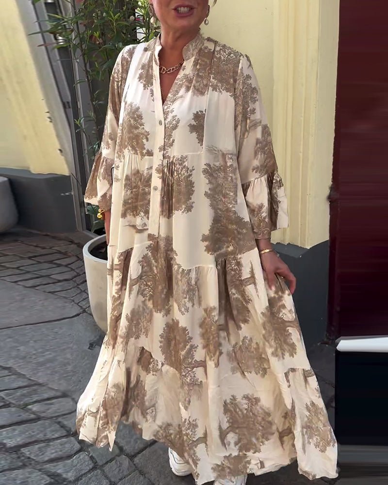 Long Floral Dress
