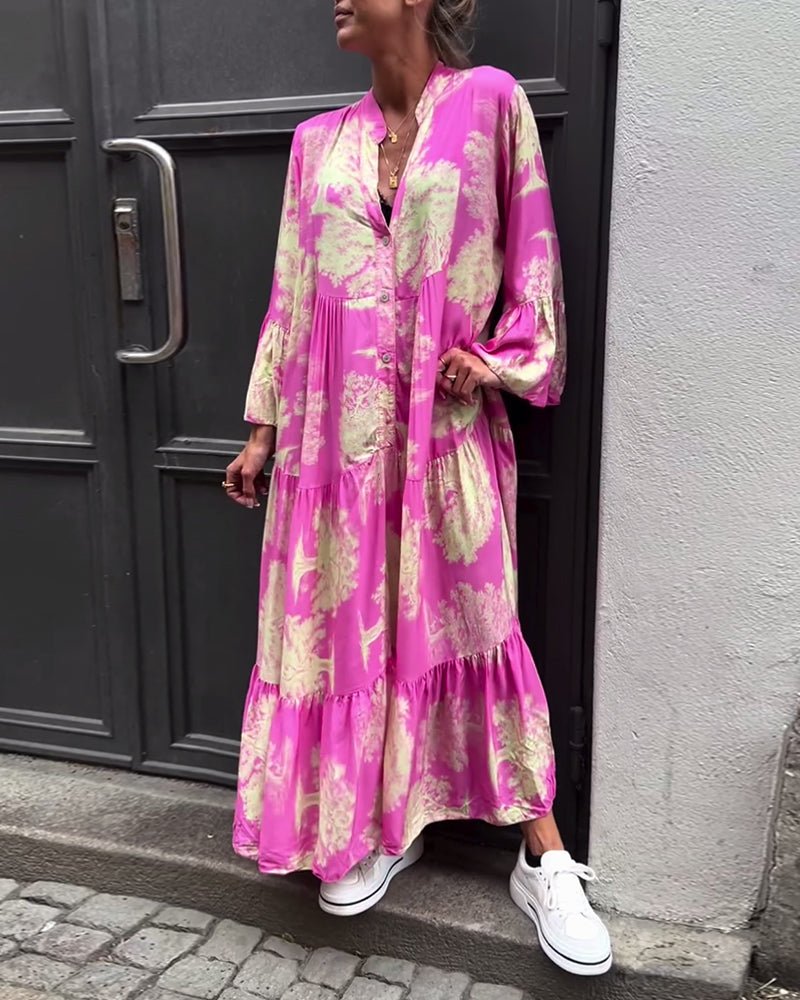 Long Floral Dress
