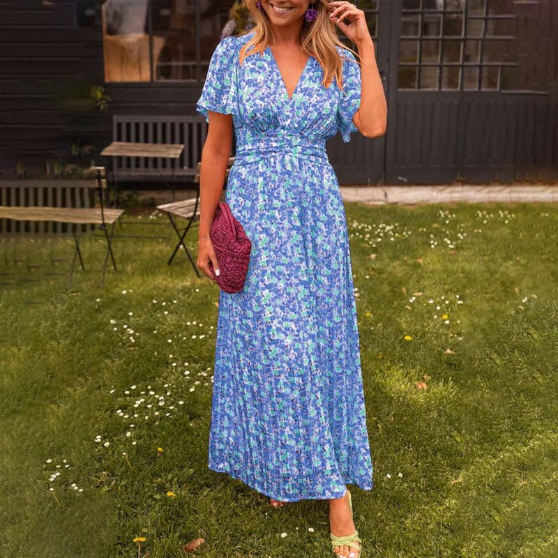 Classic V-Neck Dress